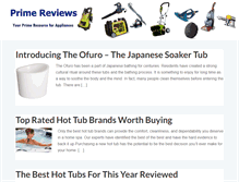 Tablet Screenshot of primereviews.org